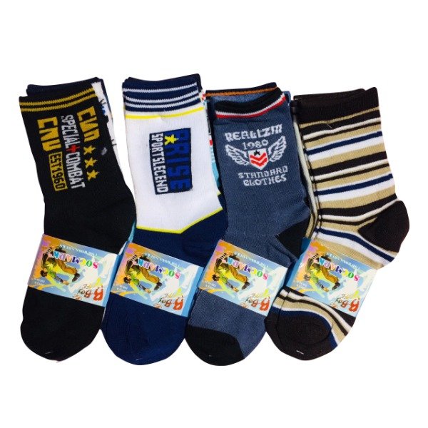 Producto - Docena Medias 6-8 Kids 30 al 35 Niño - 0