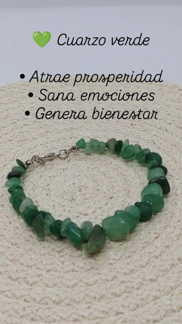 Producto - Pulsera de Cuarzo Verde