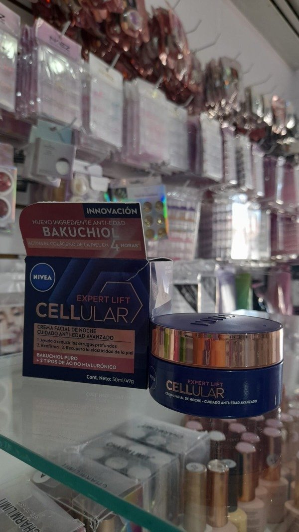 Producto - Crema facial de noche cuidado anti-edad avanzada NIVEA