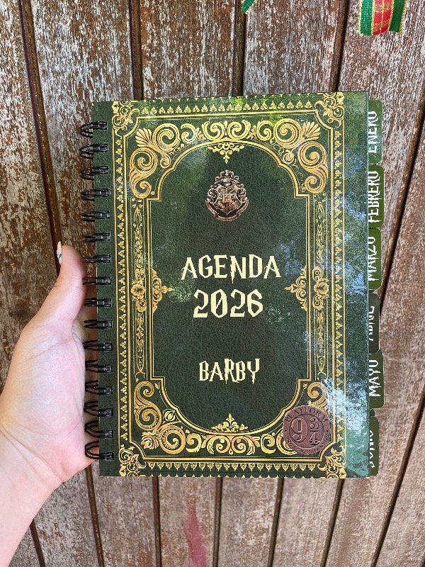 Producto - Agenda 2026 harry potter verde