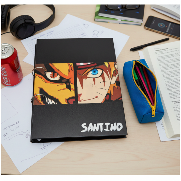 Producto - CUADERNO/CARPETA A4 NARUTO