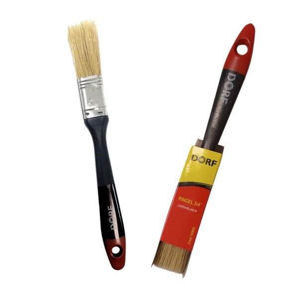 Producto - 10802    PINCEL VIROLA 1 CERDA BLANCA   3/4"  DORF