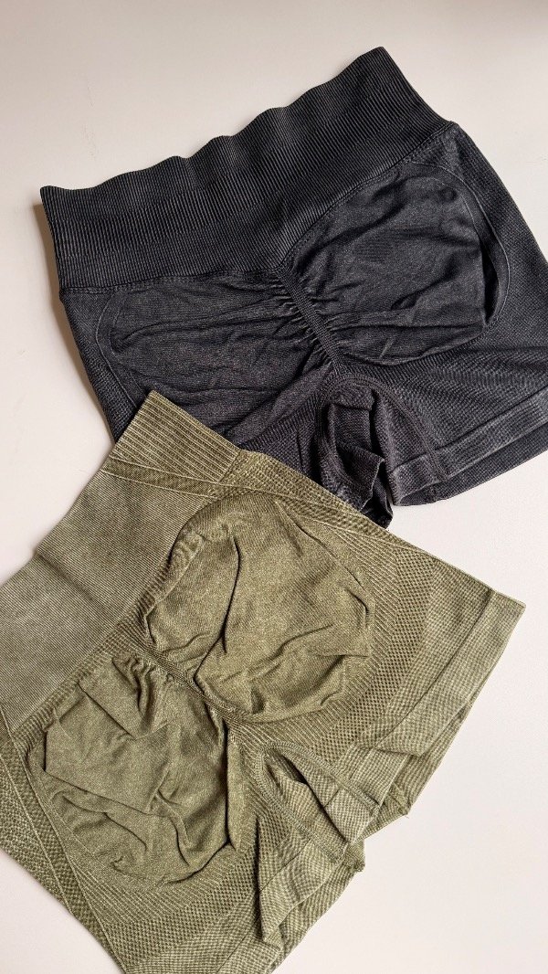 Producto - Short prelavado con frunce  Jenny - 2