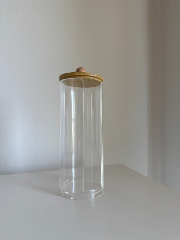 Producto - ORGANIZADOR ACRILICO TAPA BAMBOO (ALTO)