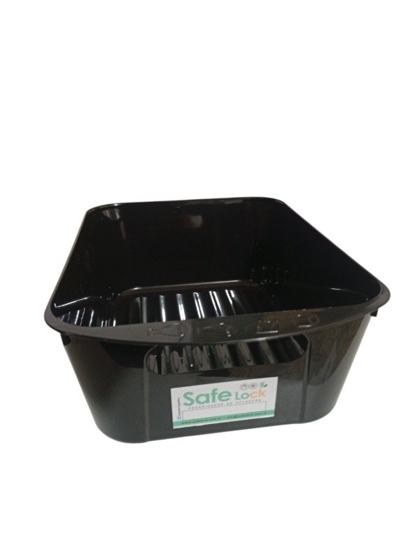 Producto - Organizador De Heladera Plástico Multiuso Safe Lock 27x16x10cm alto