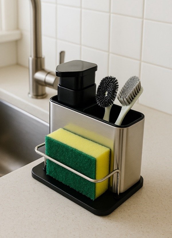 Producto - Organizador de cocina de acero inoxidable