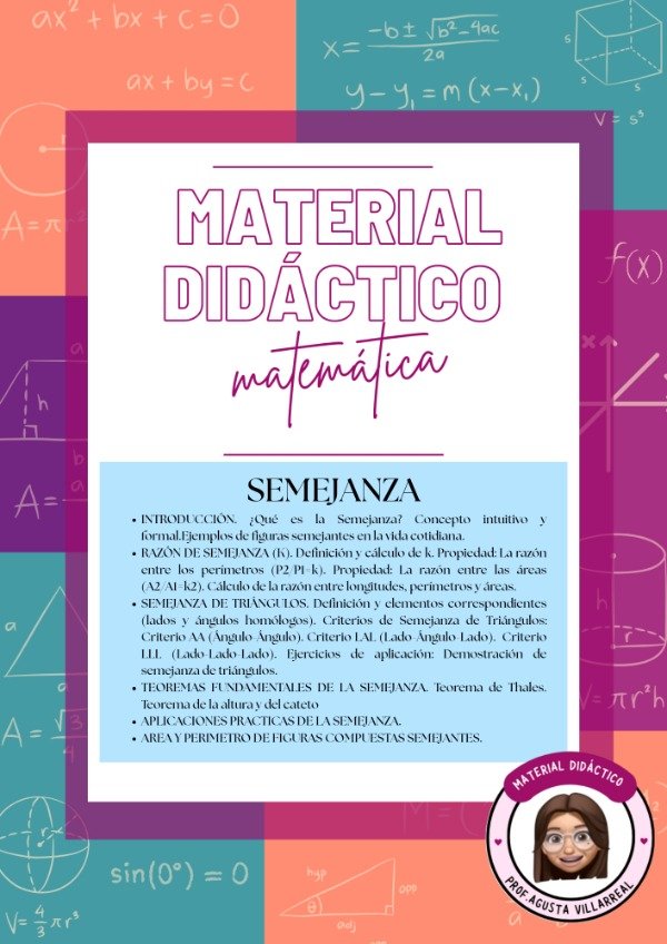 Producto - FUNDAMENTOS DE LA SEMEJANZA