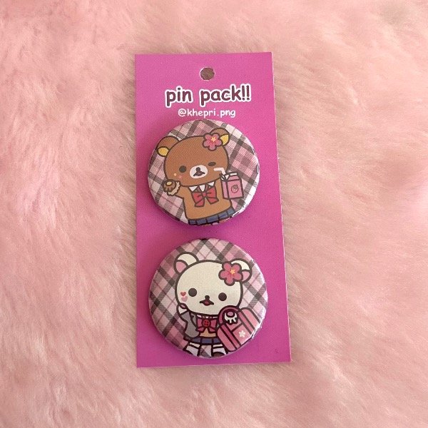 Producto - Pin pack rila y kori back to school