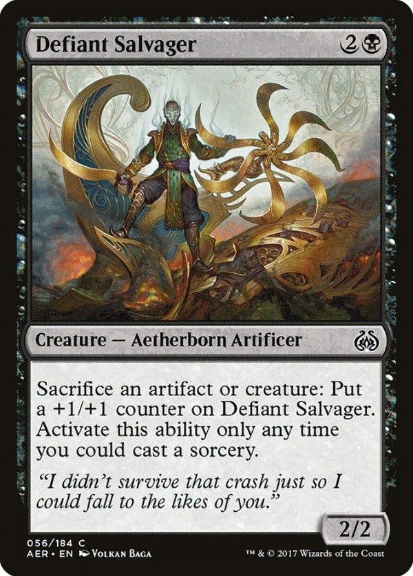 Producto - Defiant Salvager  Aether Revolt