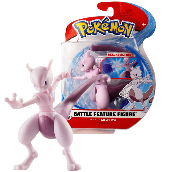 Producto - Pokémon Mewtwo Battle Feature Figure Deluxe Action - 0
