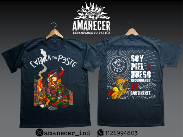 Producto - Remera Cabra Da Peste Soy piel y hueso