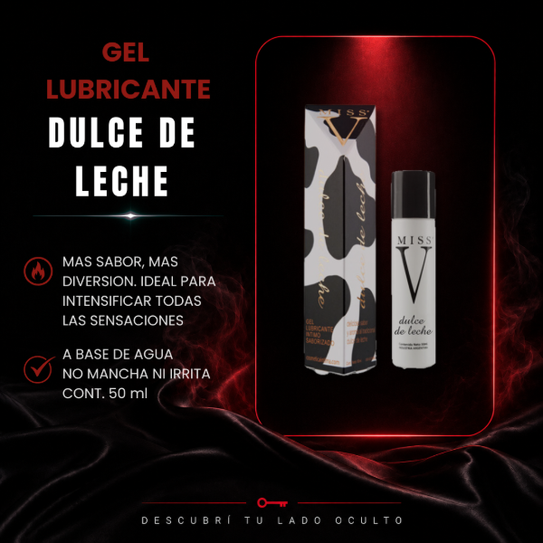 Producto - Gel Sabor Dulce de Leche Miss V