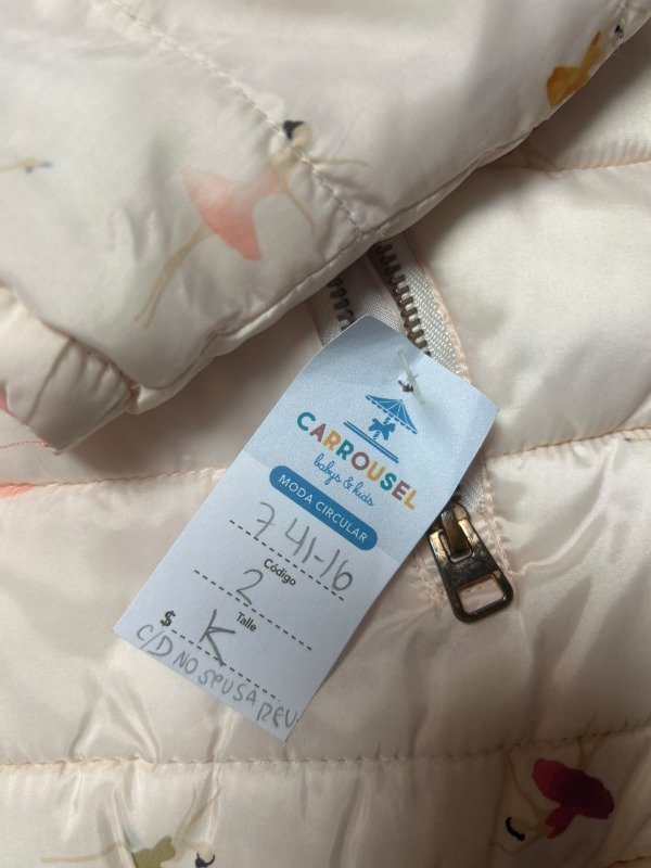 Producto - Campera cruda con bailarinas - 1
