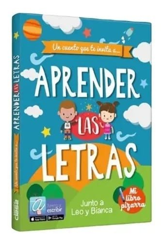 Producto - APRENDER LAS LETRAS + PIZARRA - 0