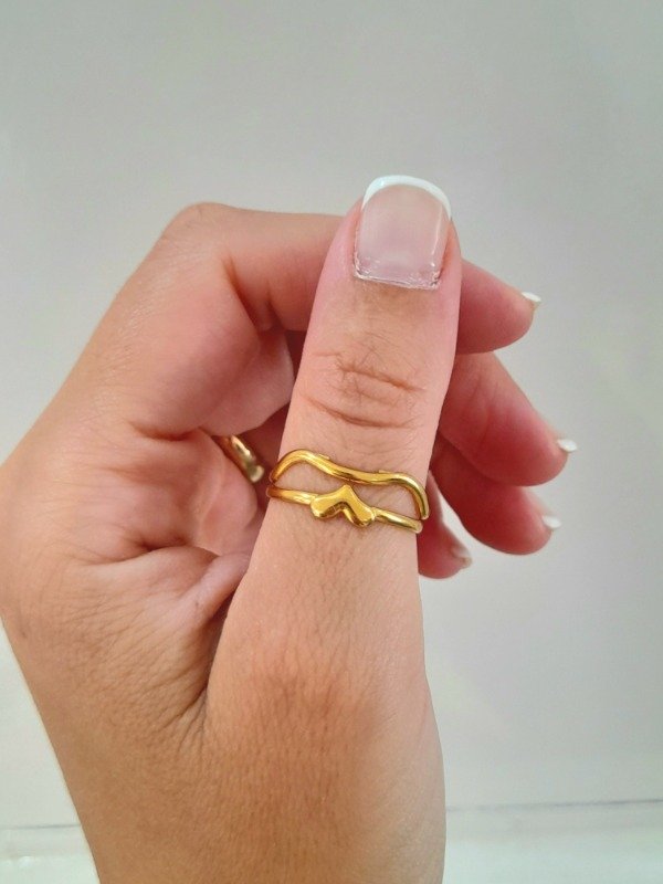 Producto - Anillo doble regulable