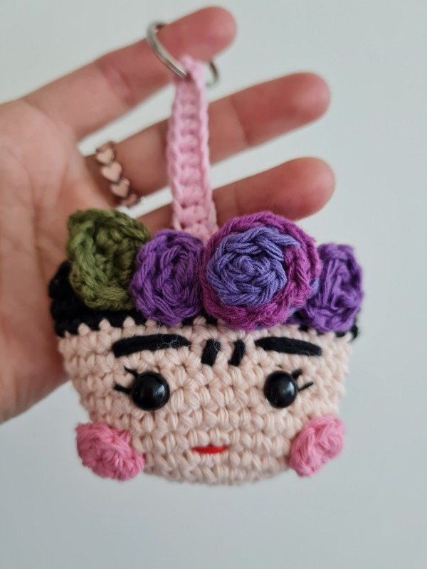 Producto - Patrón Llavero-sonajero Frida - 1