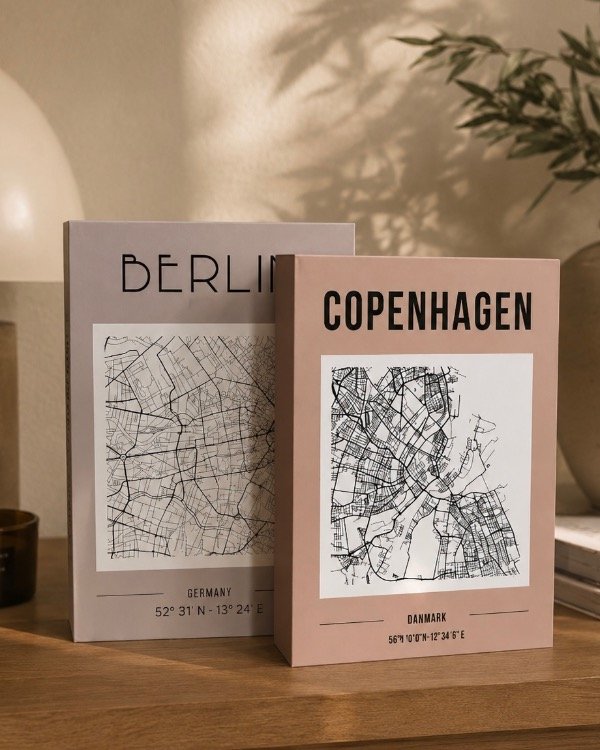 Producto - DÚO DE CAJA LIBRO BERLÍN