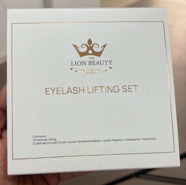 Producto - Eyelash lifting set - The Lion Beauty