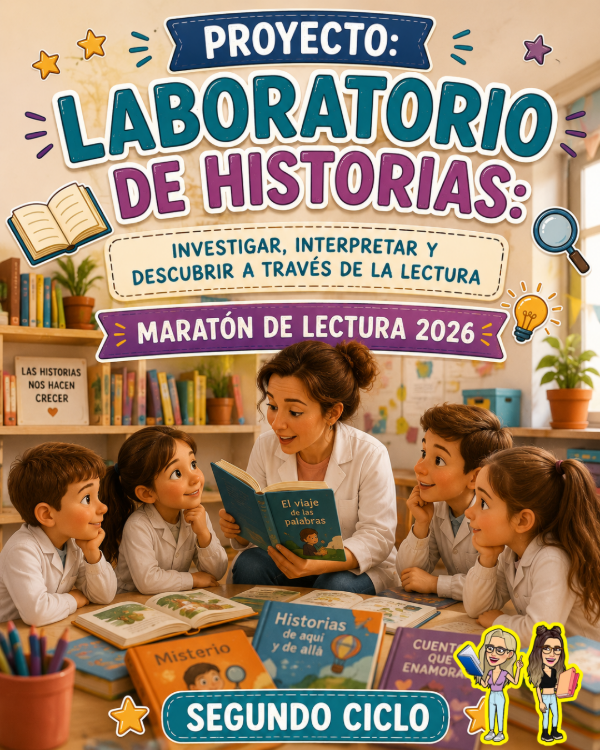 Producto - PROYECTO. LABORATORIO DE HISTORIAS. MARATÓN DE LECTURA 2026. SEGUNDO CICLO