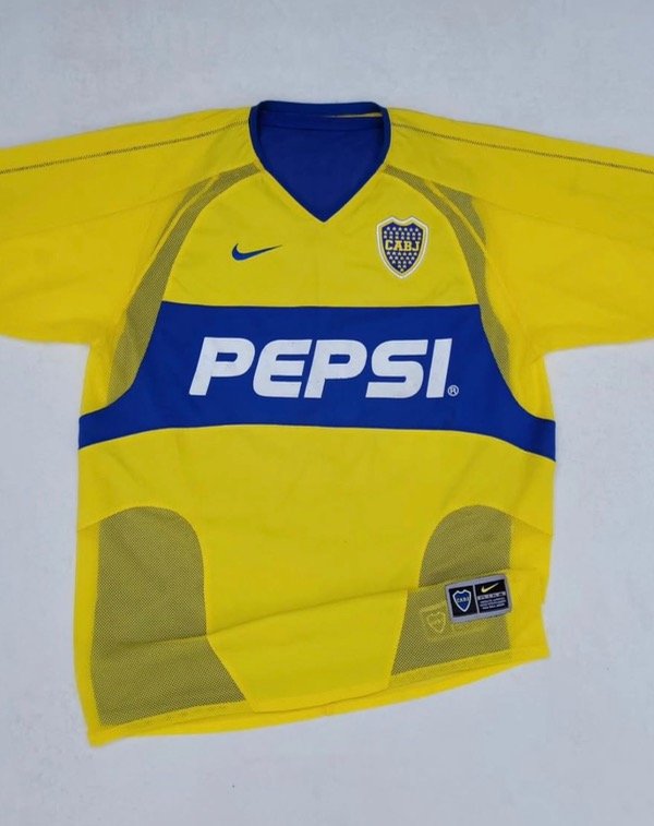 Producto - BOCA JRS 2003/04 - SUPLENTE, DOBLE TELA