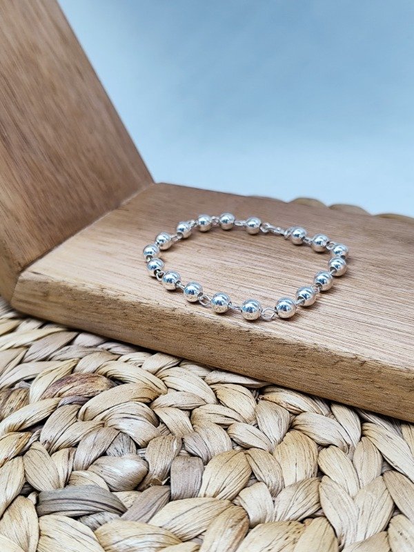 Producto - Pulsera Bolitas Boleadas - Bolitas 6 Milímetros