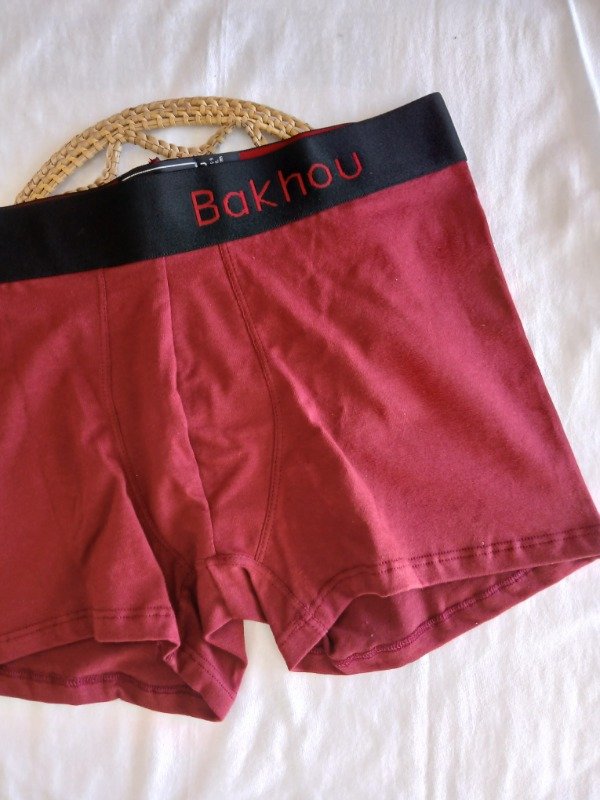 Producto - Boxer bakhou bordó T.S