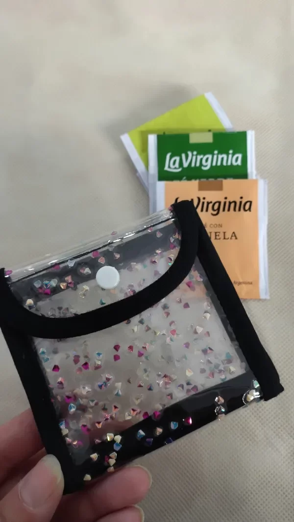 Producto - PORTA SAQUITO DE TE NEGRO CON BLANCO - 0