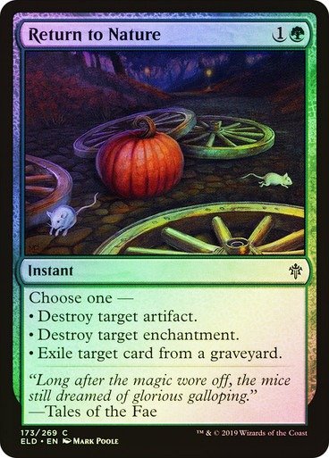 Producto - Return to Nature (Foil) (Russian)