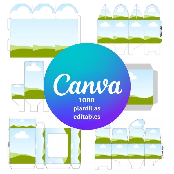 Producto - 1000 PLANTILLAS CANVA
