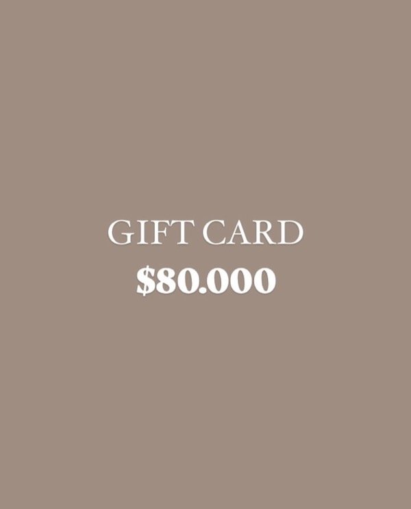 Producto - Gift Card 80.000