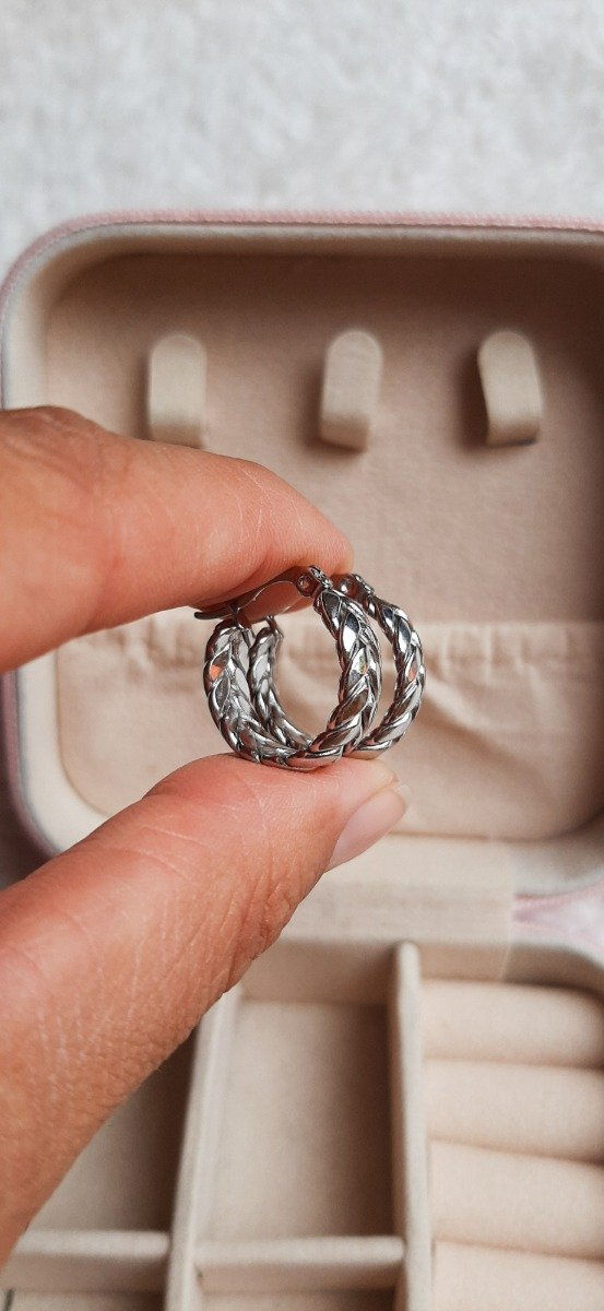 Producto - Trenza plateado