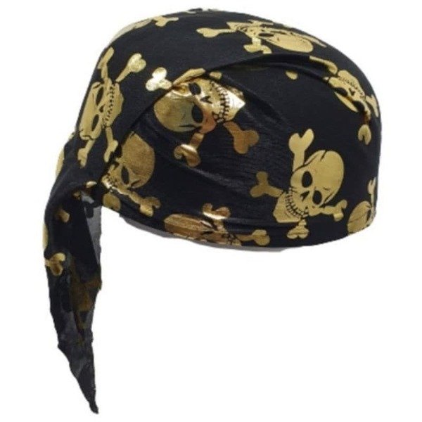 Producto - CASCO PIRATA TELA ORO X1