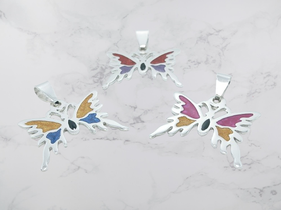 Producto - DIJE MARIPOSAS ESMALTADAS