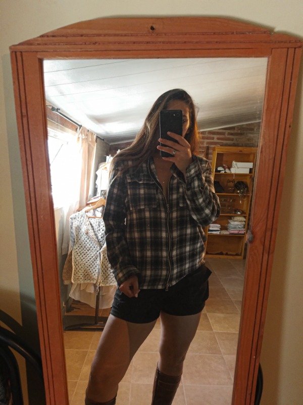 Producto - CAMISA LEÑADORA GRIS