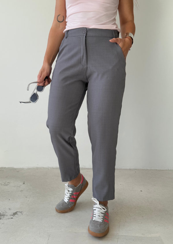 Producto - Pantalón CUYO - Gris claro Melange