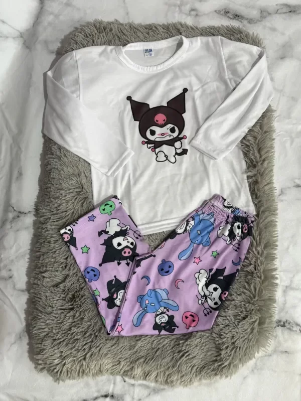 Producto - Pijamita Kuromi Lila