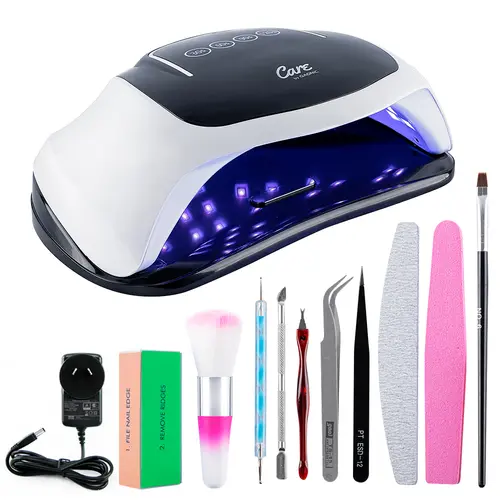 Producto - Cabina Para Uñas c/accesorios -36 Leds + UV -96W -4 modos de temporizador