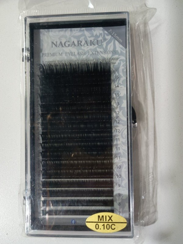 Producto - EXTENSIÓN DE PESTAÑAS MIX NAGARAKU 0.10c