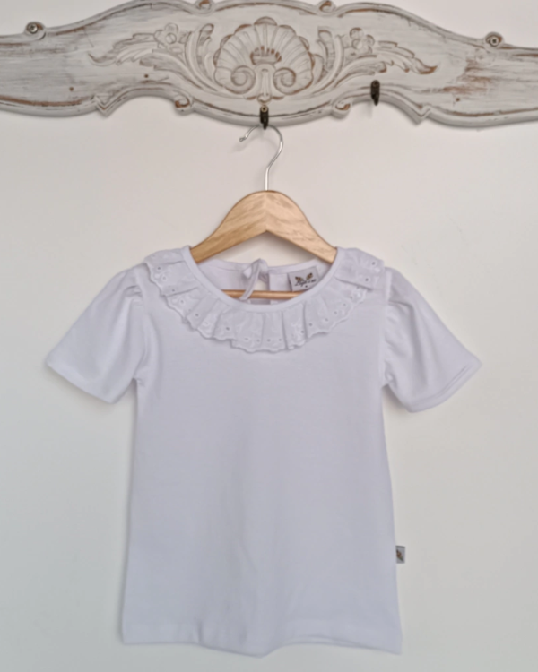 Producto - REMERA NIÑA PUNTILLA - 0