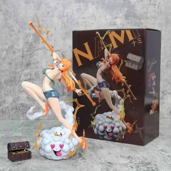 Producto - Diorama Nami con Zeus - One Piece (30cm)
