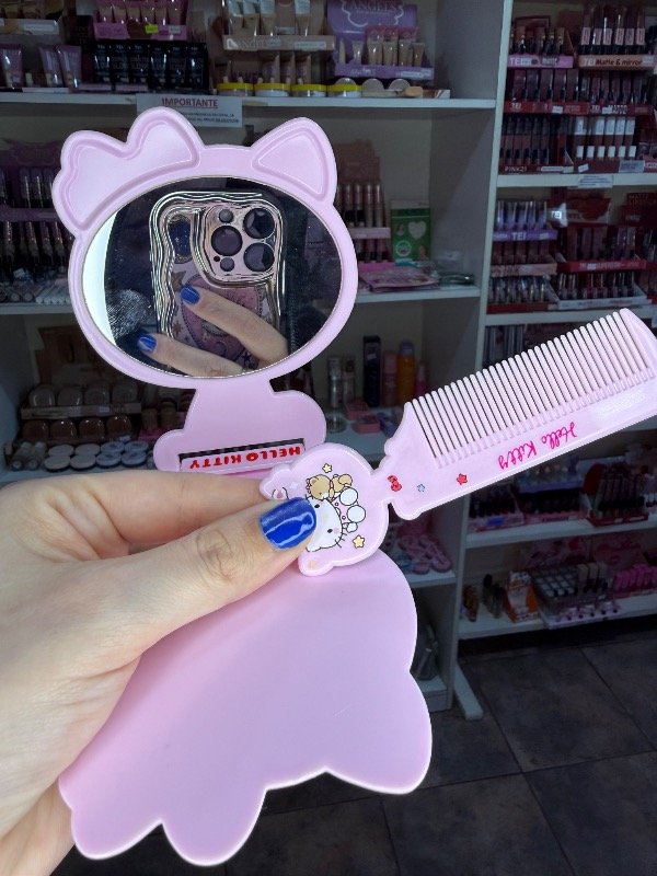 Producto - Espejo con peine Hello Kitty - 0