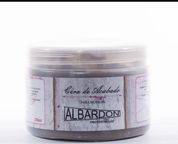 Producto - ALBARDON Ceras para acabados 250 cc