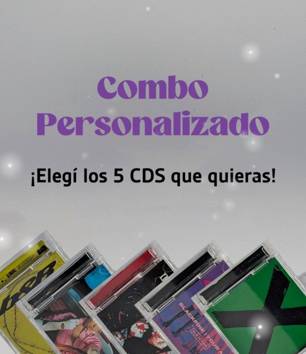Producto - Combo Personalizado: 5 CDs a elección