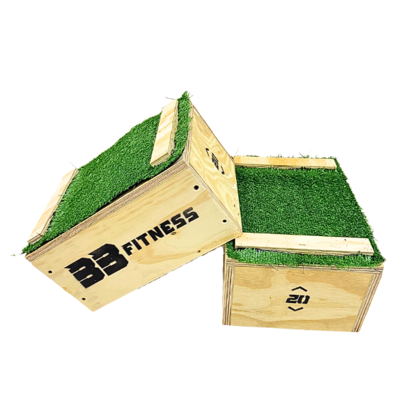 Producto - Step Madera Apilable Par 20cm c/Césped