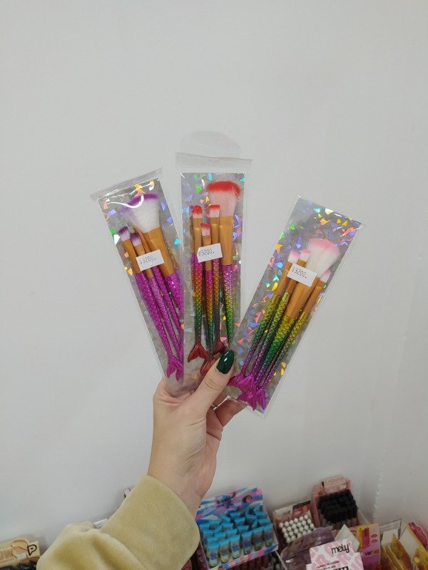 Producto - Brochas x4 sirena