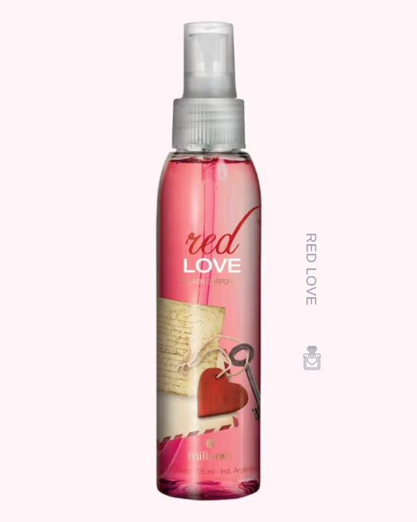 Producto - Splash Corporal Millanel Red Love 125 ml