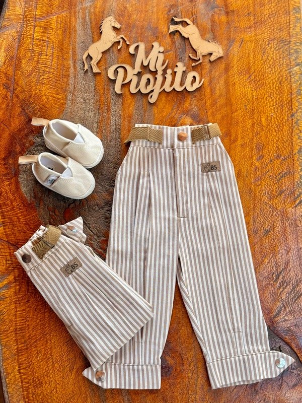 Producto - Bombacha de campo Rayas Avellana