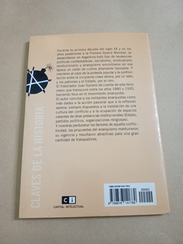 Producto - Auge y caída del anarquismo - Juan Suriano - Capital intelectual 2009 - 1