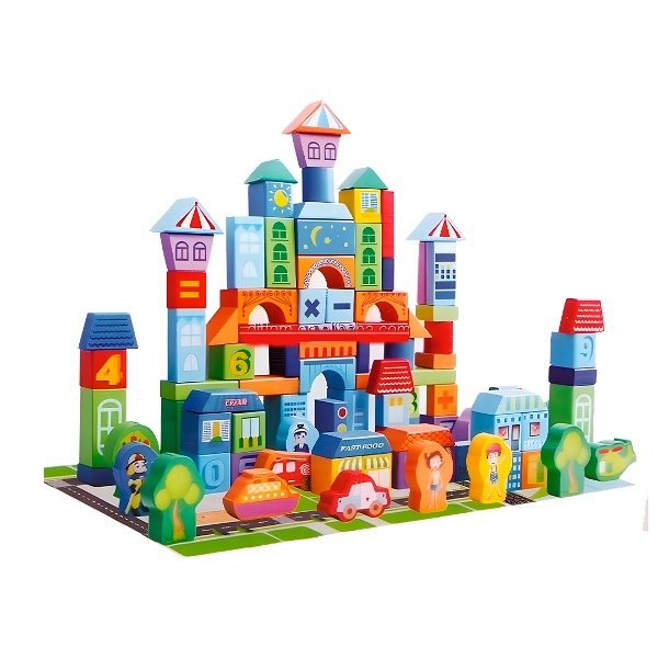 Producto - Bloques Ciudad 100 Piezas