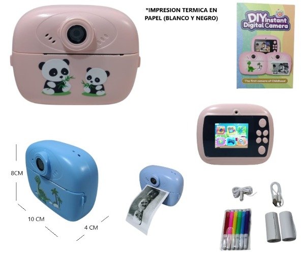 Producto - Cámara Fotoráfica Digital Instantánea Diy
